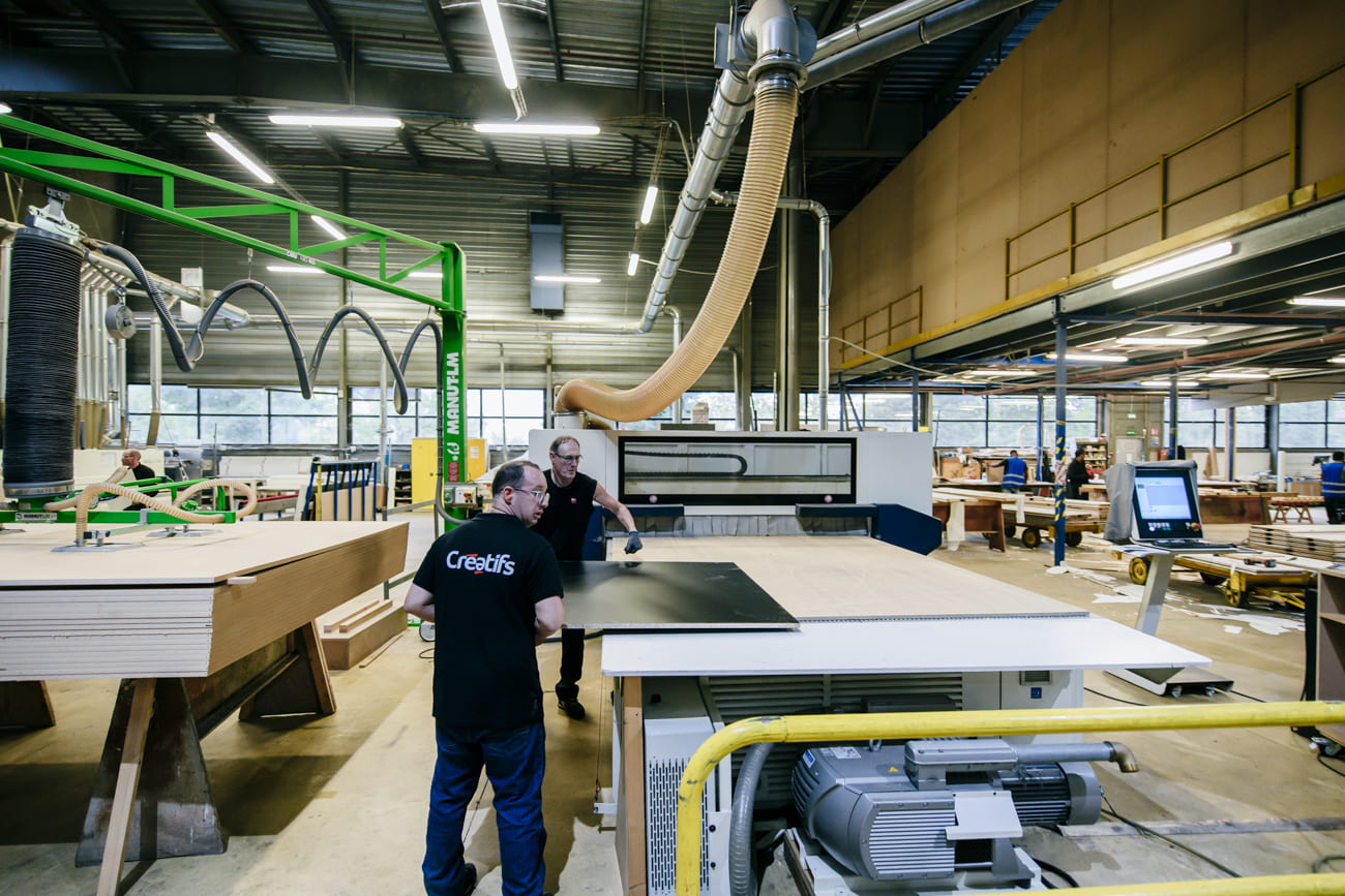 bâtiment menuiserie