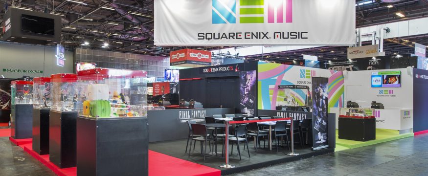 Stand SQUARE ENIX, Japan Expo 2018